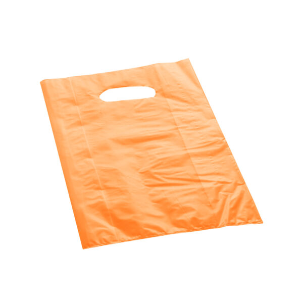 Effetto Grafico - Shopper di plastica arancio