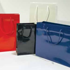 PORTA BOTTIGLIE LUSSO bianco, nero 11+11x40 - Box da 100