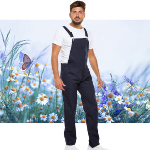 Pantalone con pettorina per animatore