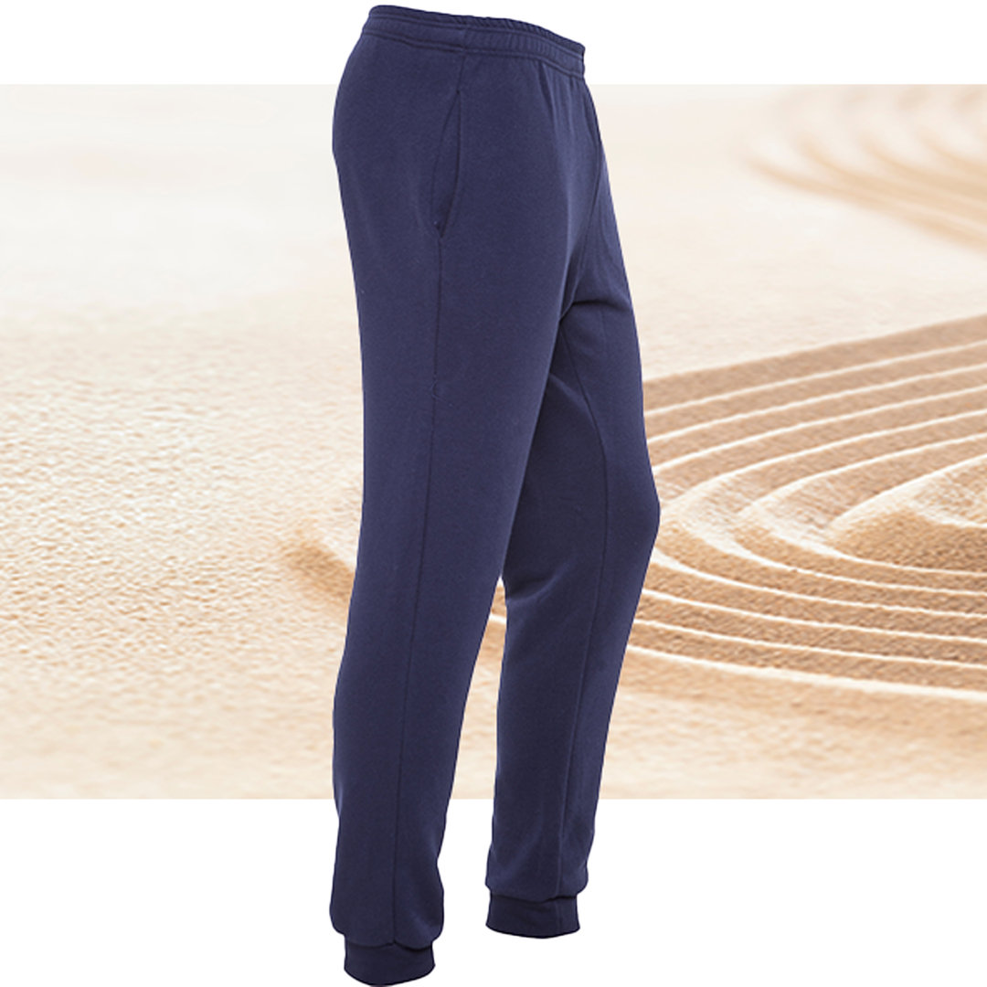 Pantalone in felpa uomo per fitness e lavoro - vista 2