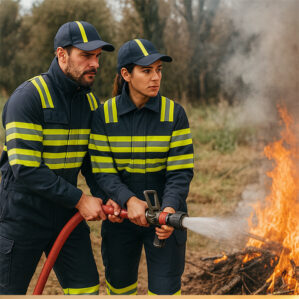 Tuta ignifuga antincendio