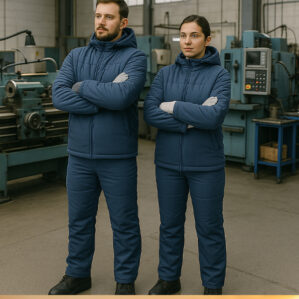 Pantalone lavoro impermeabile e protezione freddo meno 5 gradi