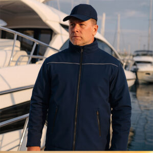 Giubbotto invernale in softshell per la Nautica e Outdoor