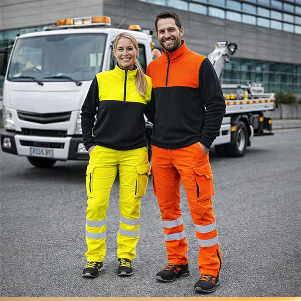 Pantalone alta visibilità elasticizzato Soccorso Stradale