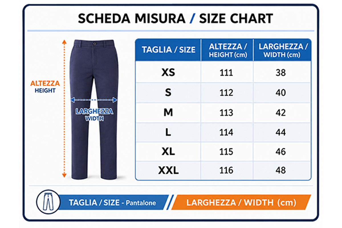 Pantalone Donna No Stiro Parrucchiera - vista 5