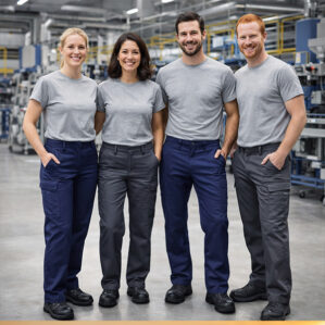 Pantaloni da lavoro comodi e resistenti per aziende