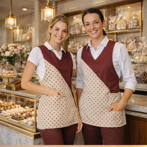 Pettorine e Poncho per Pasticcerie