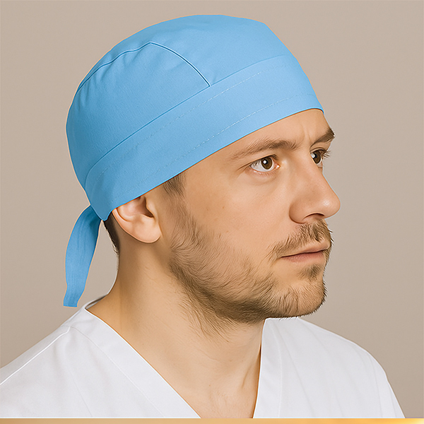 Bandana in cotone per dentisti - vista 4
