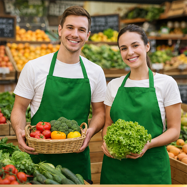 Grembiuli economici per Fruttivendolo e Ortofrutta