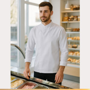 Giacca uomo in cotone per pasticceria e gelateria