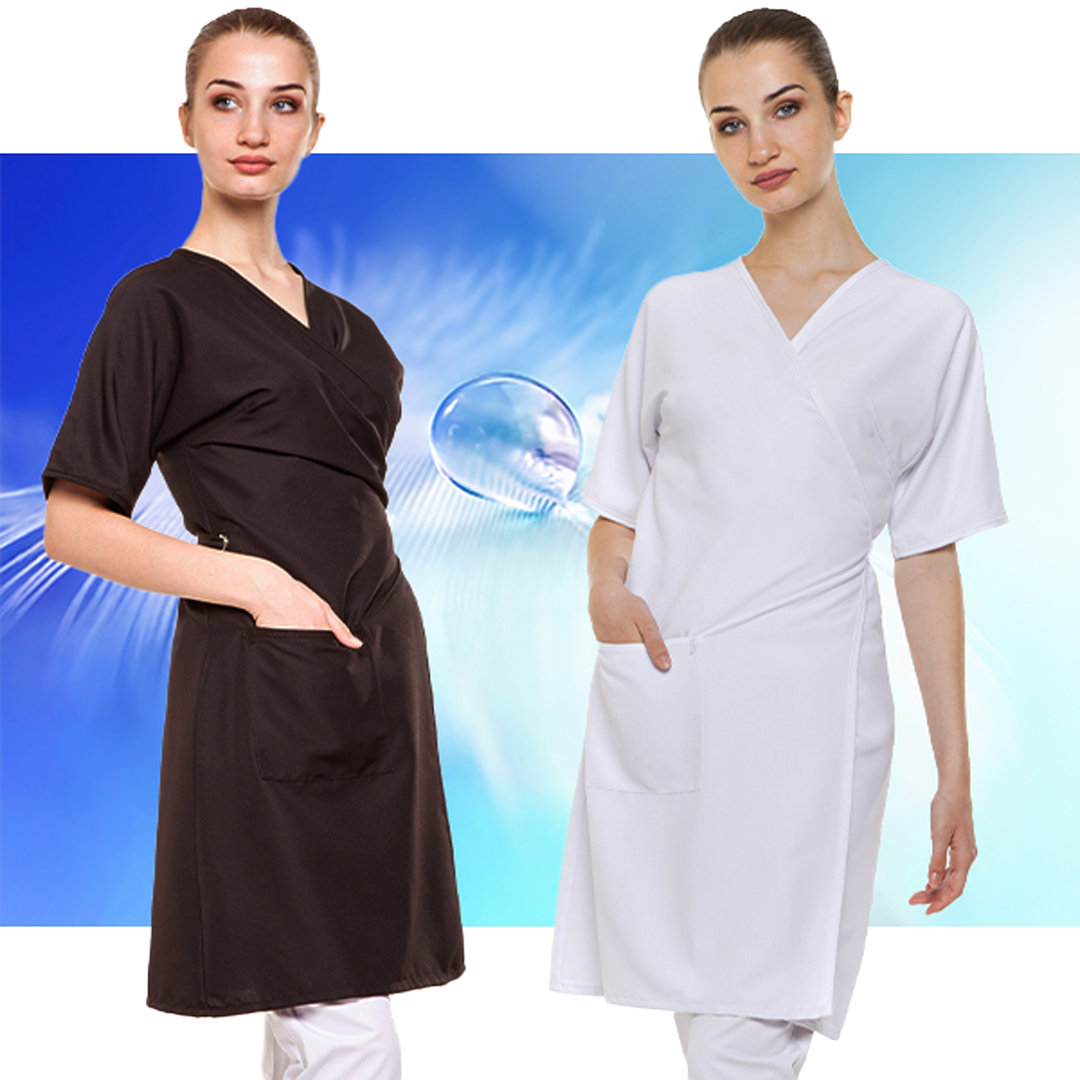 Kimono in Microfibra No Stiro per centri benessere