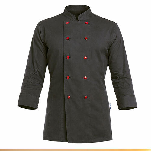 Giacca nera unisex da pasticciere - vista 3