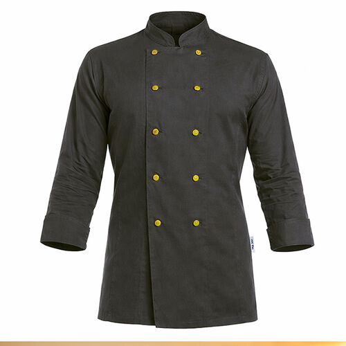 Giacca nera unisex da pasticciere - vista 8