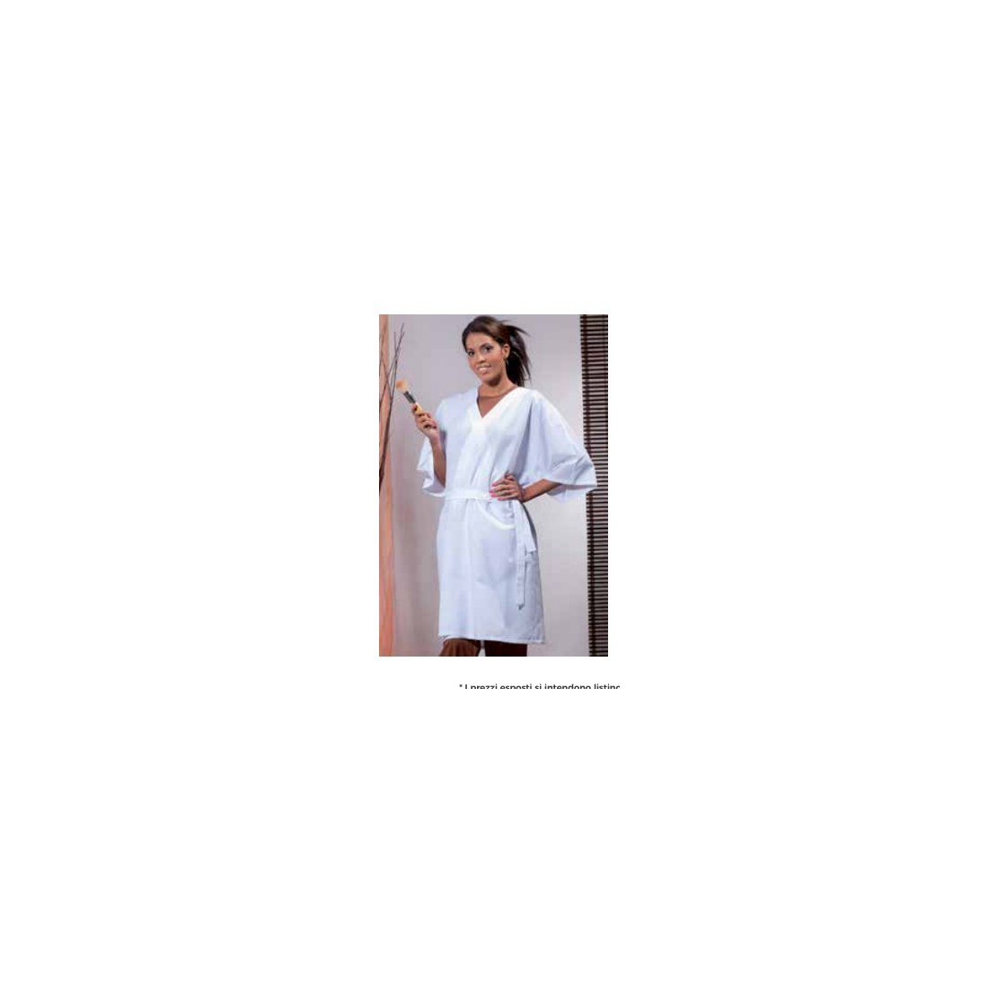 Kimono professionale con maniche tre quarti - vista 2
