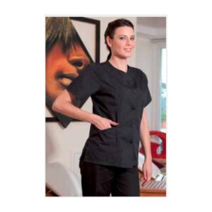 Casacca donna sciancrata con tasche
