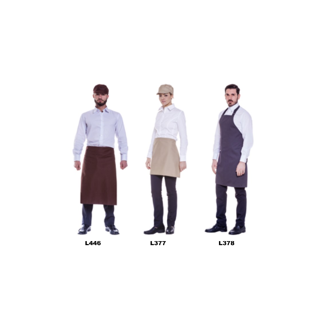 Grembiule unisex resistente con pettorina - vista 2