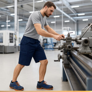 Pantaloncino da lavoro per artigiani e operai