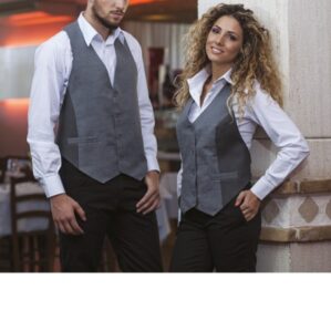 Grembiule uomo effetto gilet antimacchia