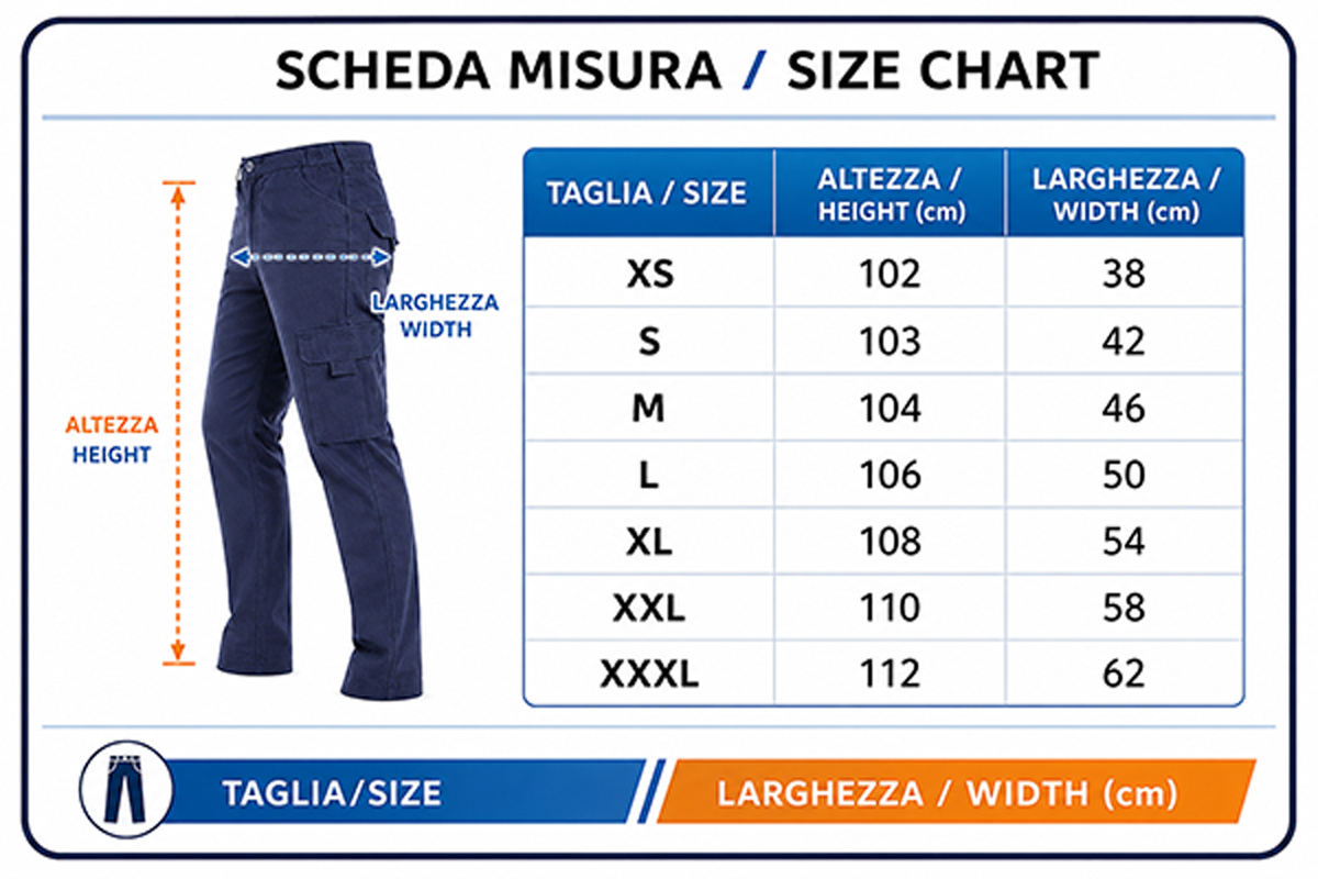 Pantaloni elasticizzati per Parrucchiere - vista 6