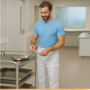 Pantalaccio medicale uomo multitasche