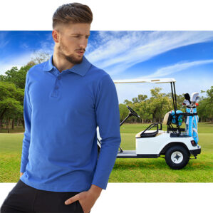 Polo unisex cotone da lavoro e sport