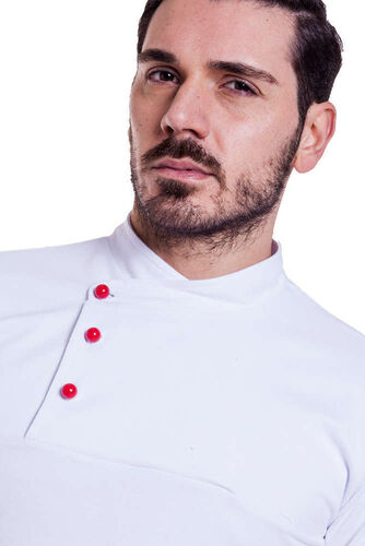 Polo traspirante HACCP per pasticceria - vista 2