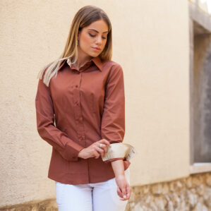 Camicia elasticizzata donna