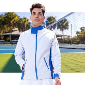 Giubbino uomo in Soft Shell per la nautica e lo sport