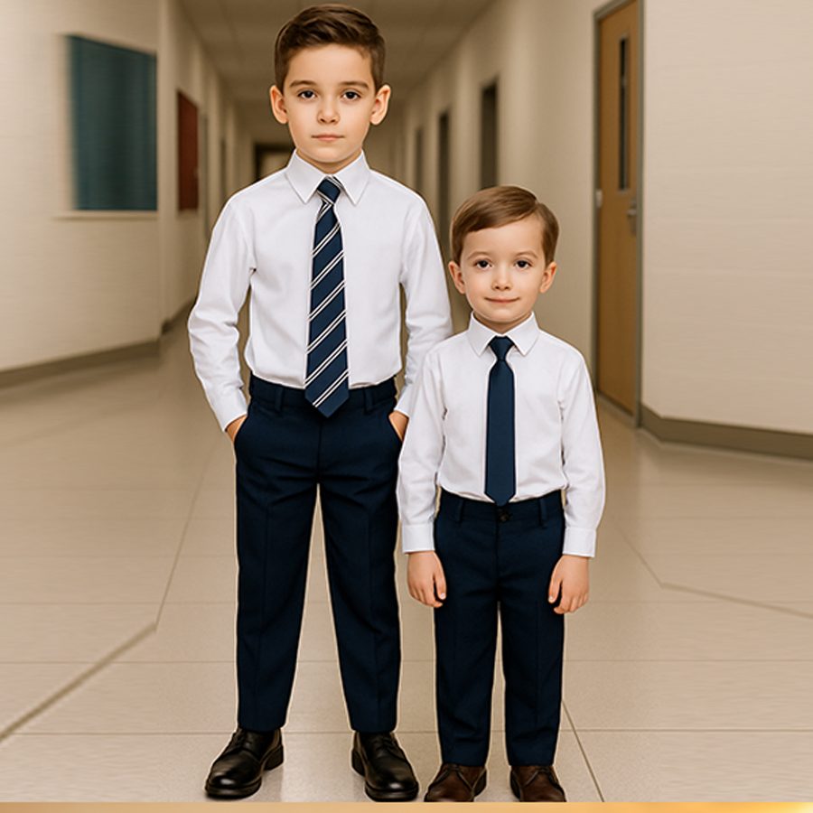Pantalone elasticizzato per alunni e studenti - immagine 3