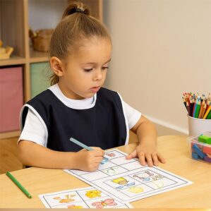 Pettorina per bambini ad uso scolastico - immagine 1
