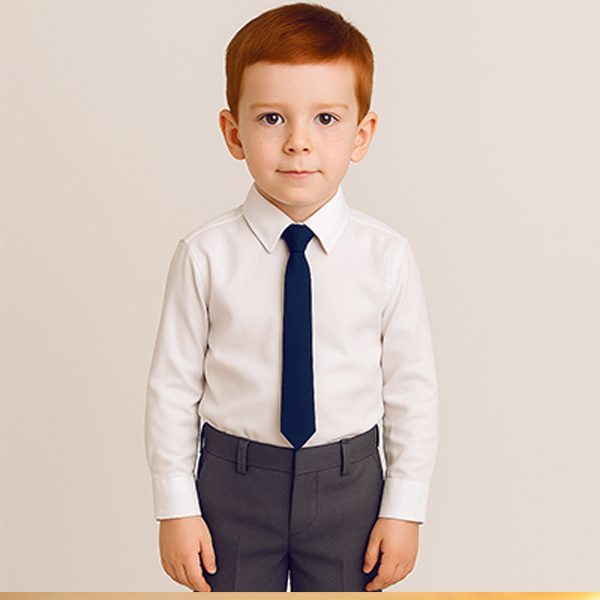 Cravatta unisex per divisa scolastica - immagine 1